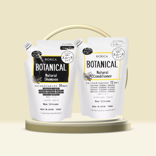 Japan Biorica Botanical Non-Silicone Shampoo Balsamo trattamento 400ML