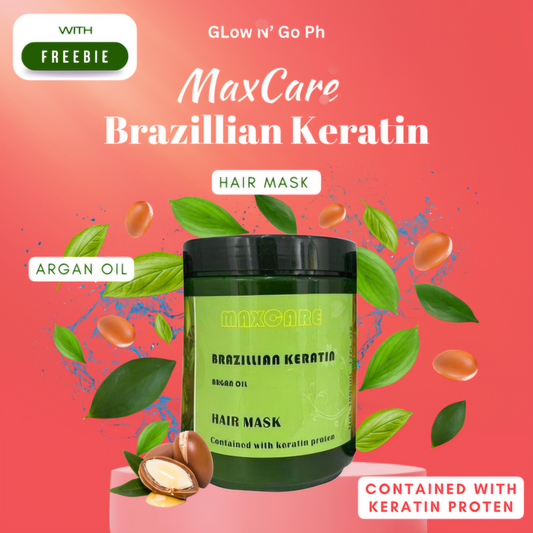 Maschera per capelli alla cheratina brasiliana Maxcare