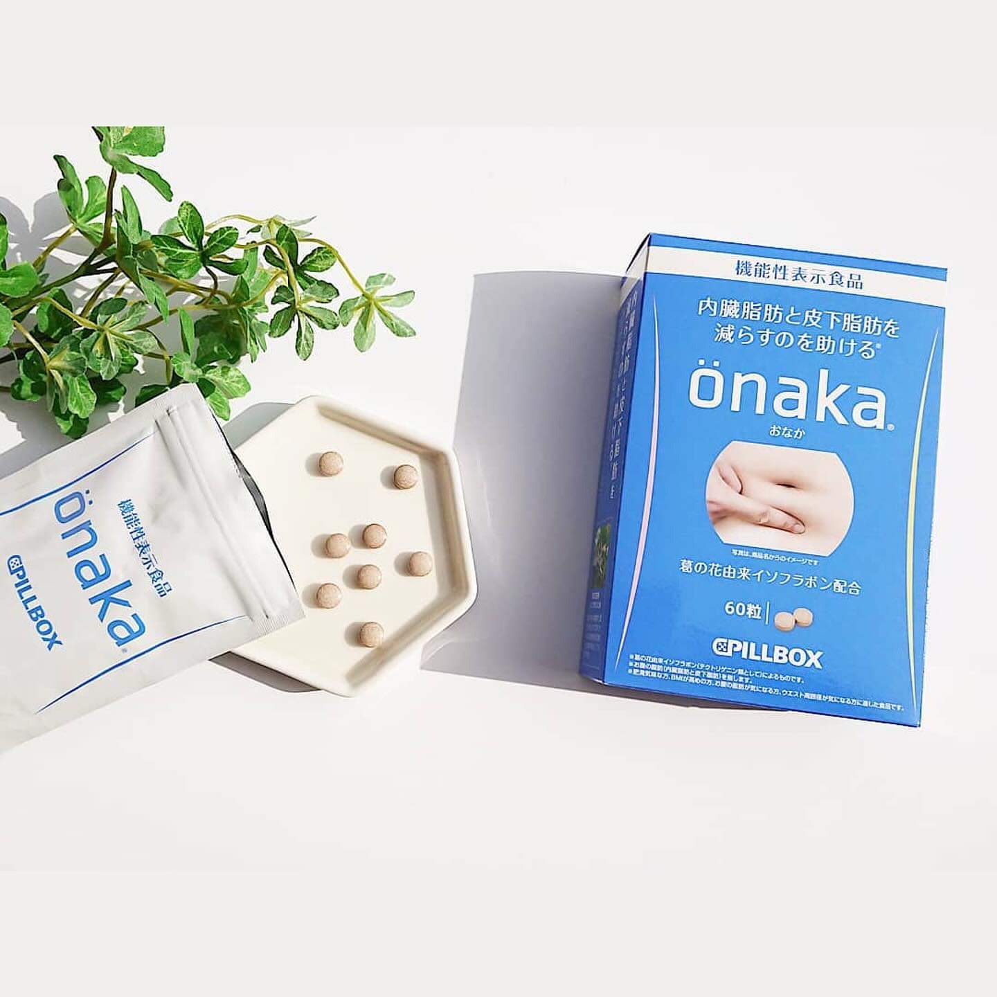 PILLBOX Onaka Complex for weight loss and reduction of body fat, for 15 days