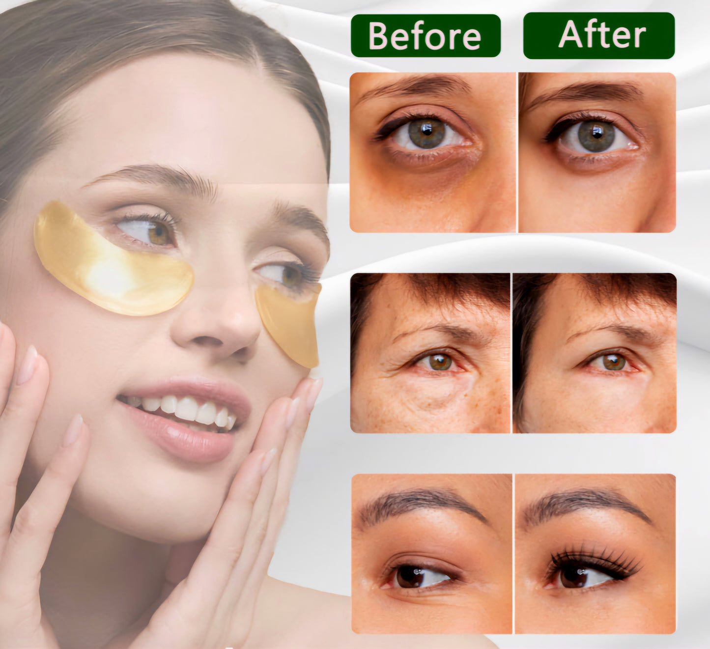 Pure Eyes: Gel contorno occhi Acido Ialuronico