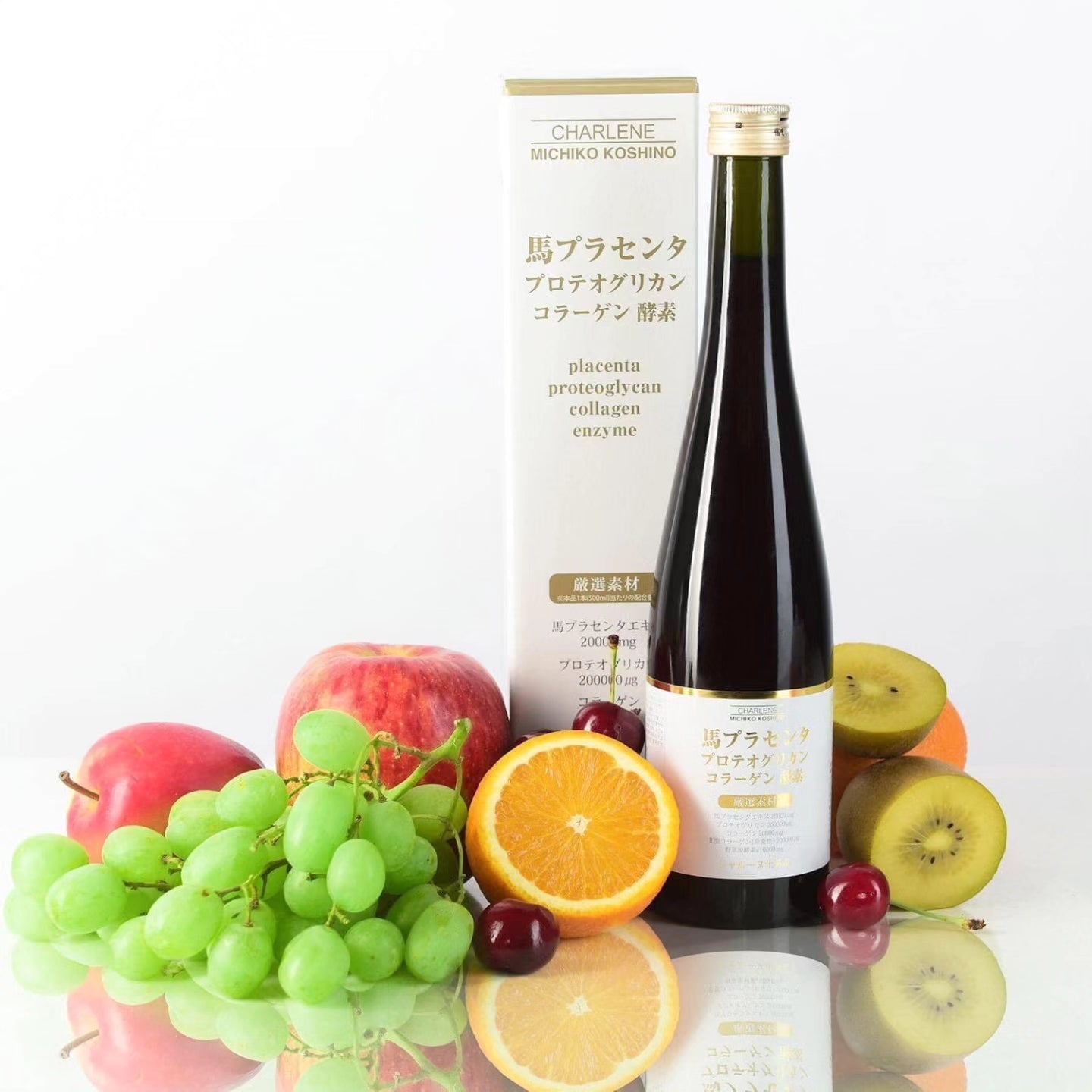 Charlene Michiko Koshino Horse Placenta & Collagen Drink チャーレン・コシノ・ミチコ500ml