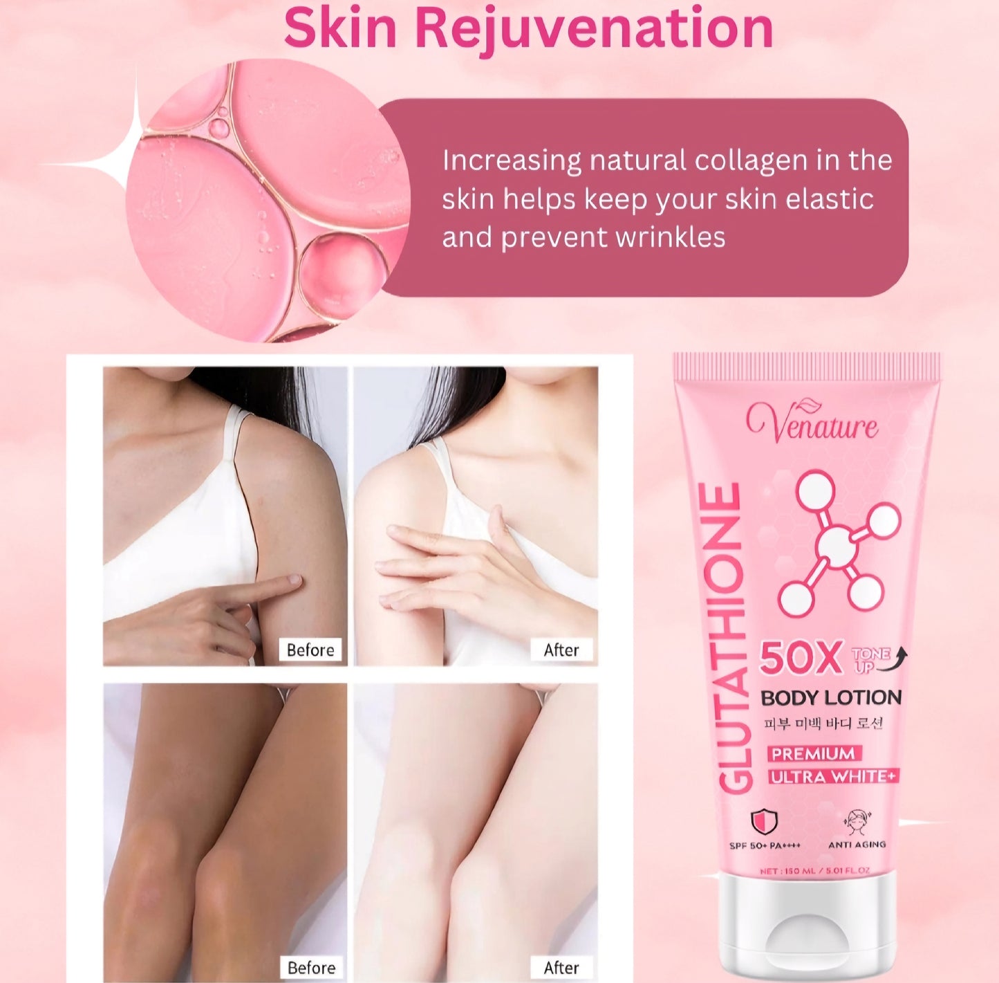 Venature Premium Ultra White Lotion