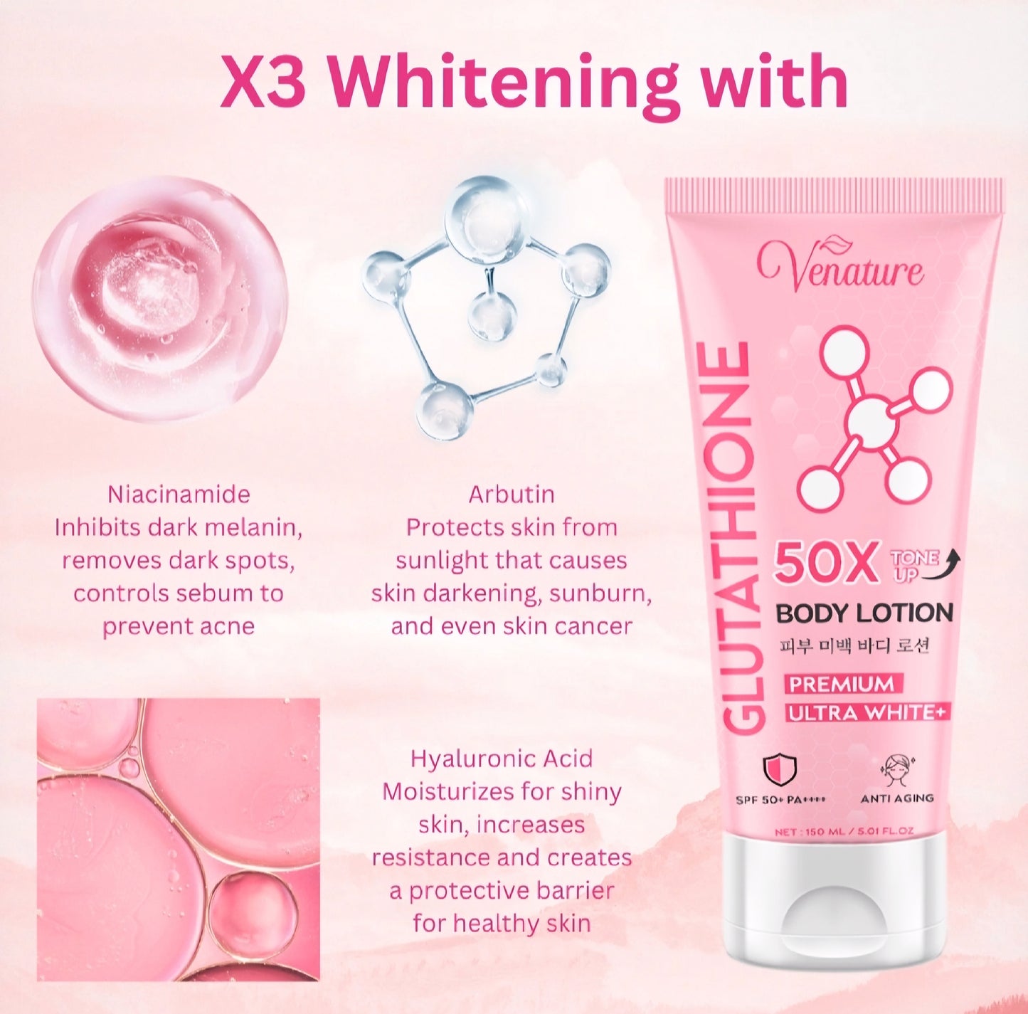 Lozione Ultra White Premium Venature