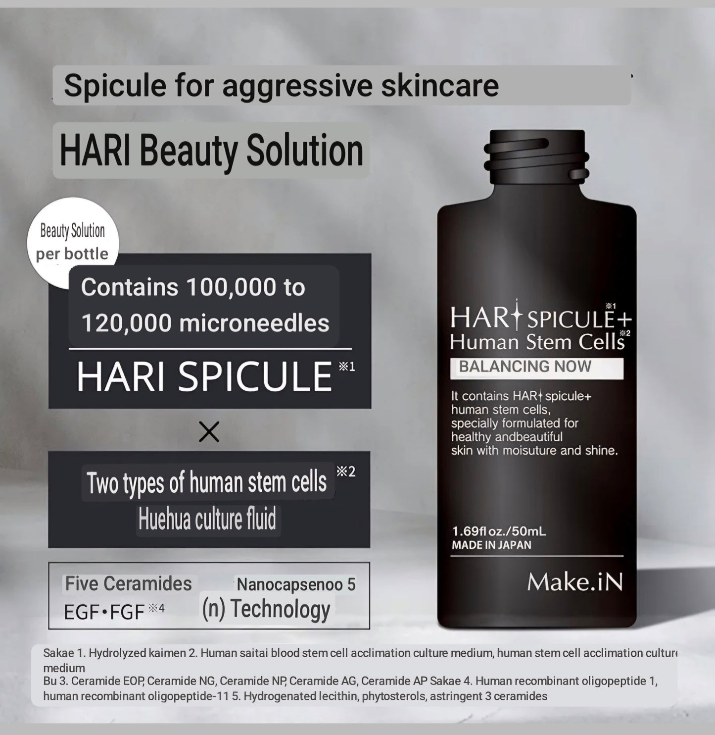 Make.IN Human Stem Cells Balancing Serum | 50ml