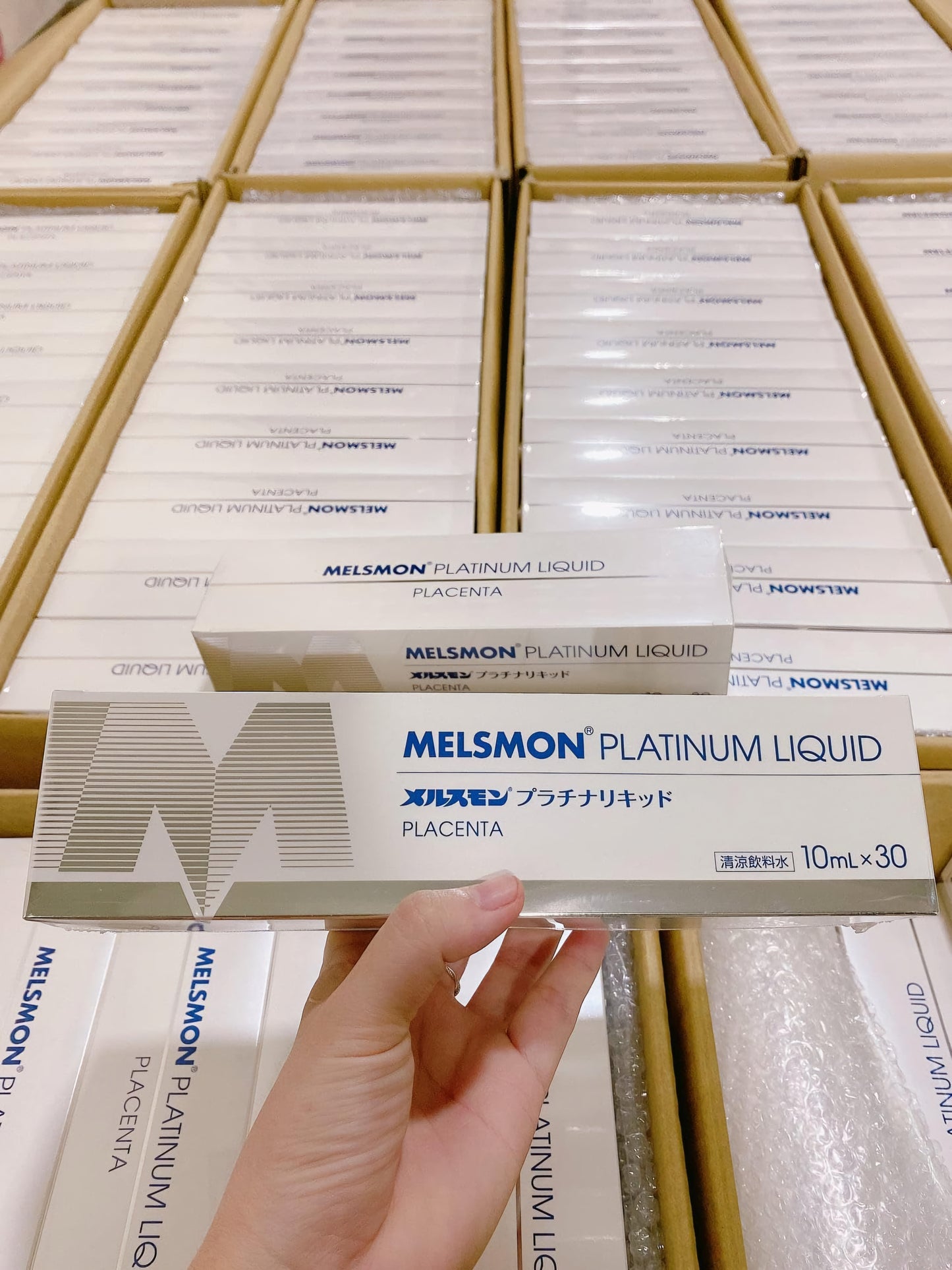 Melsmon Platinum Liquid Horse Placenta | Stem Cells| Skin Whitening & Lifting|10ml x 30 Tubes