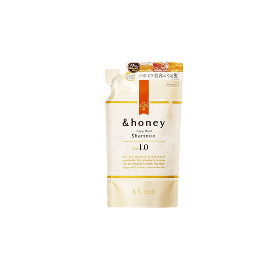 &Honey Deep Moist Shampoo | Refill  350ml