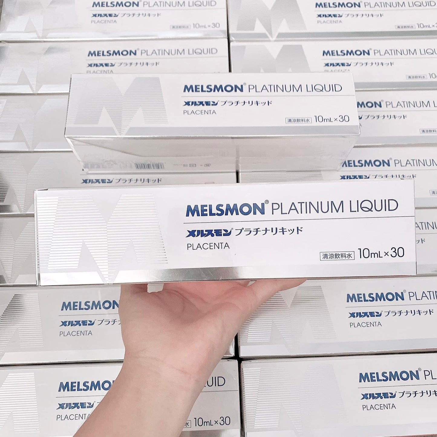 Melsmon Platinum Liquid Horse Placenta | Stem Cells| Skin Whitening & Lifting|10ml x 30 Tubes