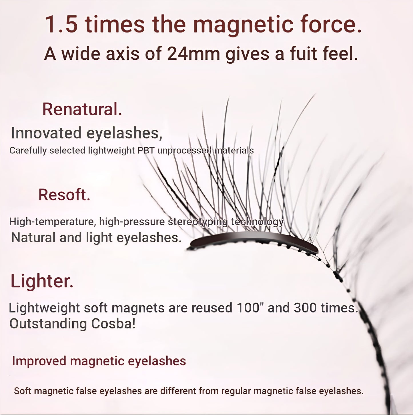 Dazzling Fairy | Misty Black Brown | Magnetic Eyelashes