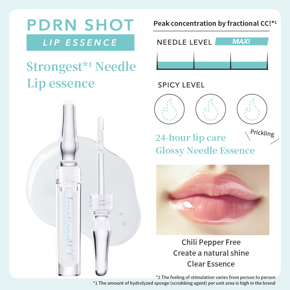 PDRN Shot Lip Volumizer Essence