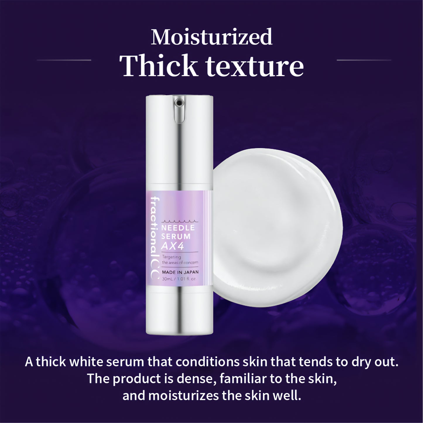 Fractional CC 600,000 Needle Serum AX4 | Retinol | Exosomes | PDRN 30ml