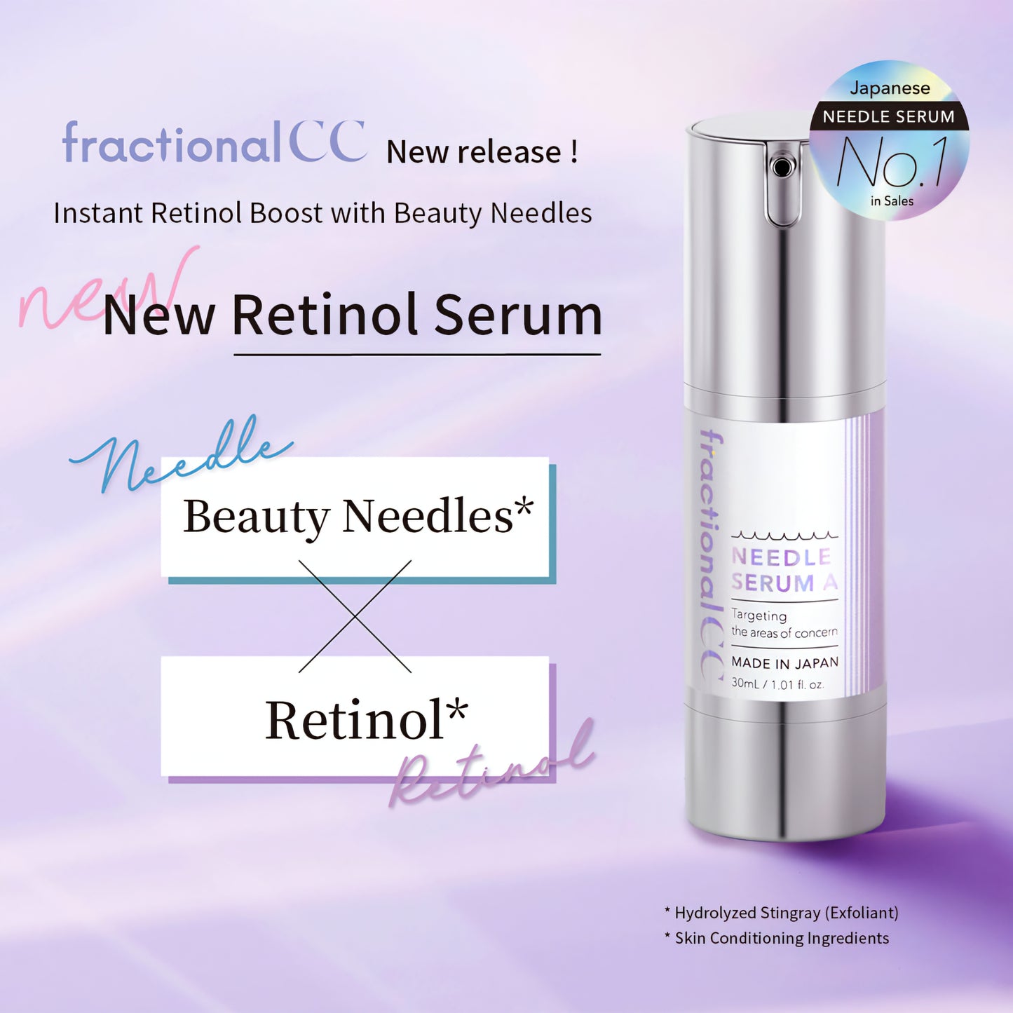 Siero frazionato CC Needle Retinol Exosome