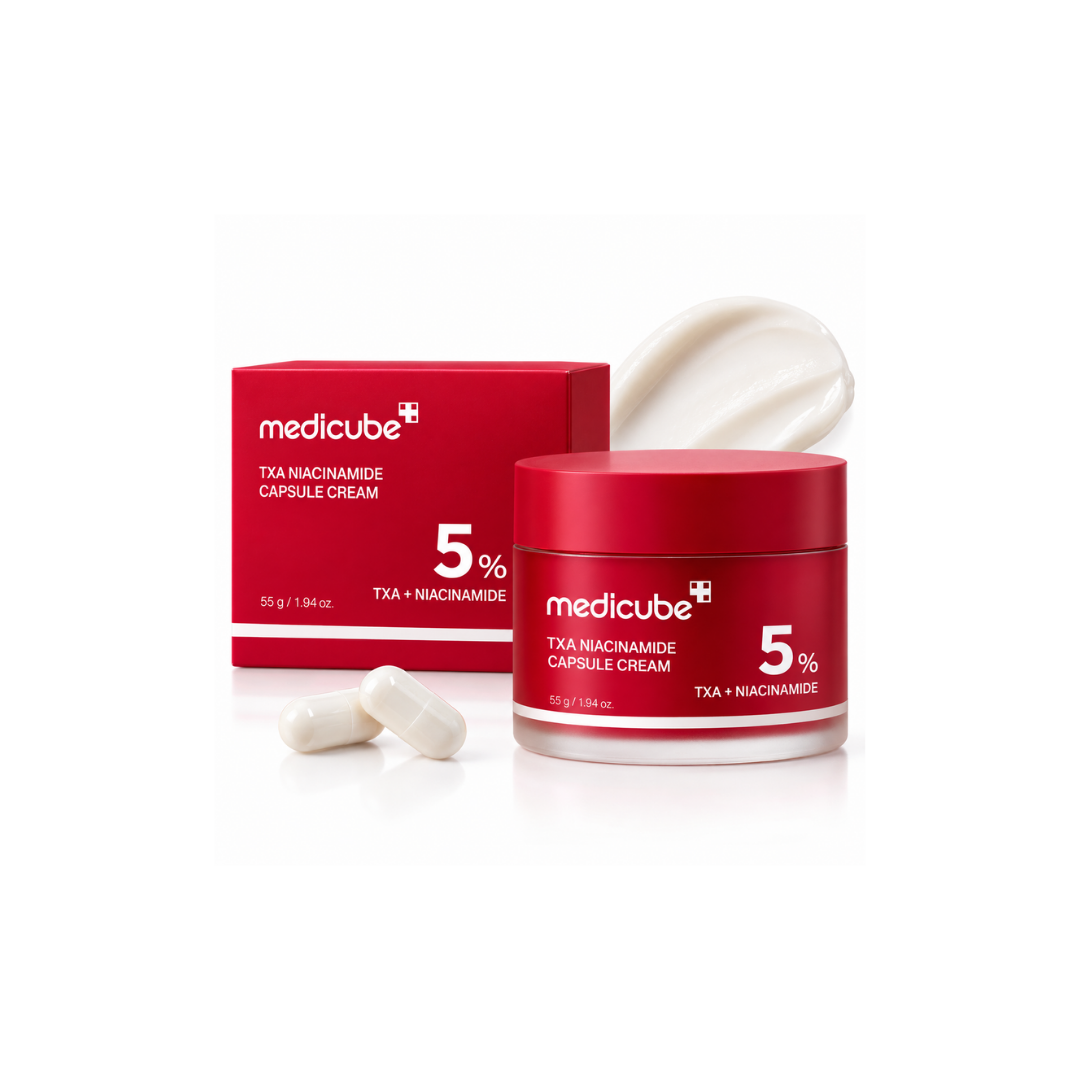 Medicube TXA Niacinamide Capsule Cream 5% 55g | Brightening Korean Face Cream