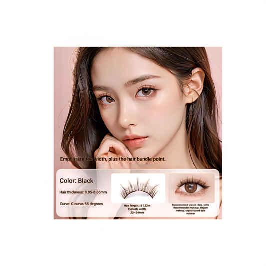 Dazzling Fairy | Misty Black Brown | Magnetic Eyelashes