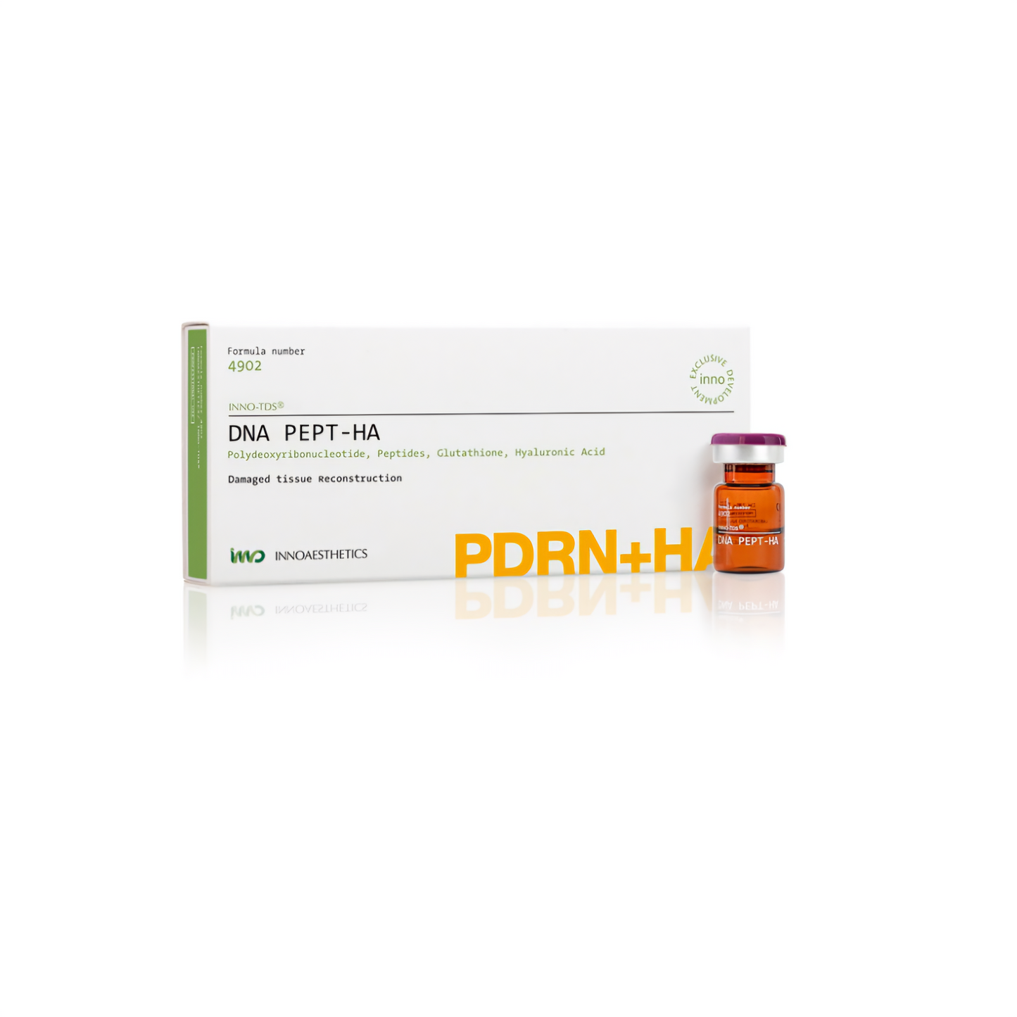 Inno DNA Peptide HA | Skin Revitalizing Solution Ampoule Professional Care Formula