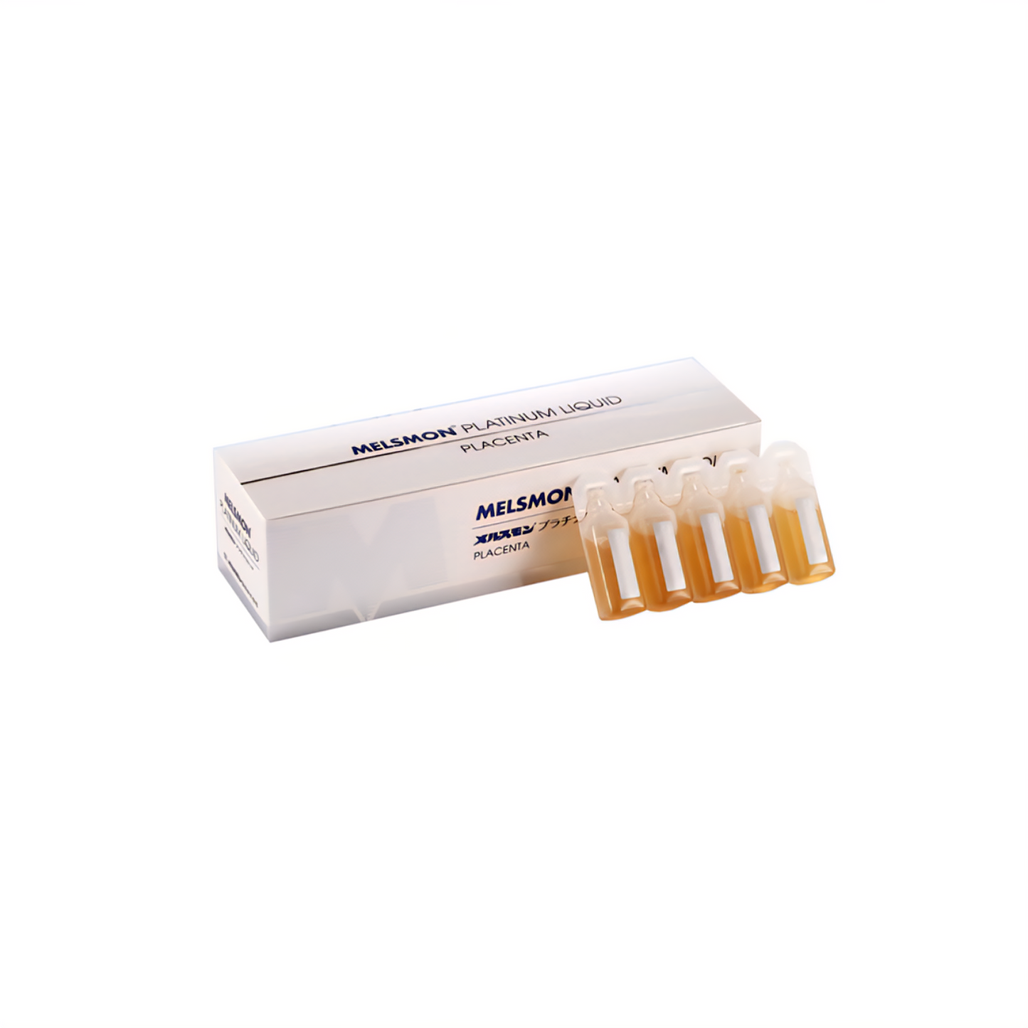 Melsmon Platinum Liquid Horse Placenta | Stem Cells| Skin Whitening & Lifting|10ml x 30 Tubes