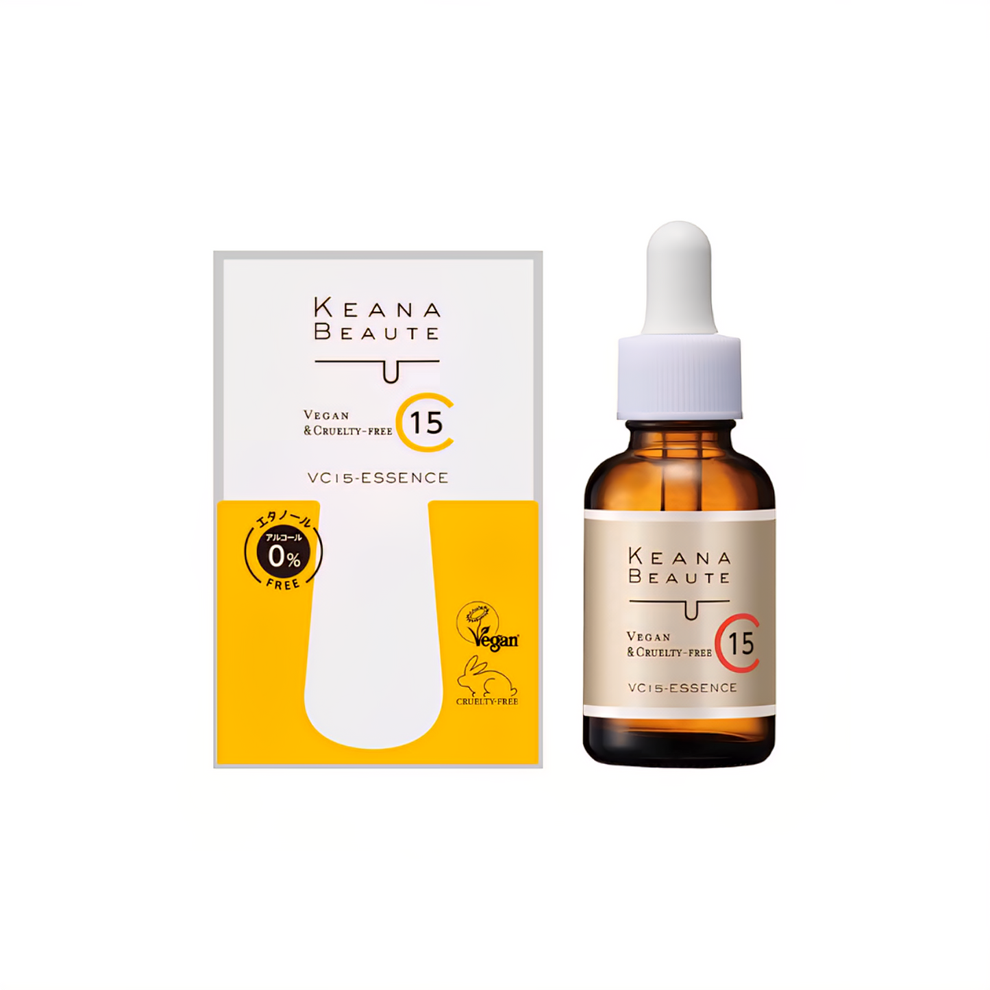 Keana Beaute VC15 Extra Intensive Serum | Vitamin C | Pore Exfoliation Care | Vegan | Japan | 30ml