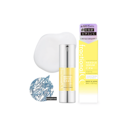 Fractional CC 600,000 Needle Serum CX4 Quad Power | Glutathione | Vitamin C | Licorice Extract 30ml