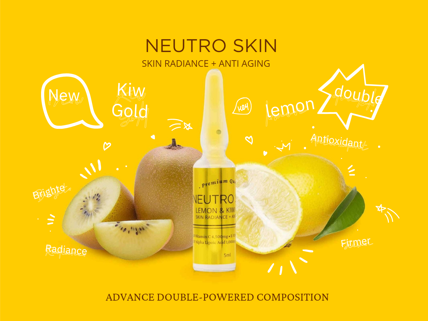 Neutro Skin Lemon & Kiwi Gold