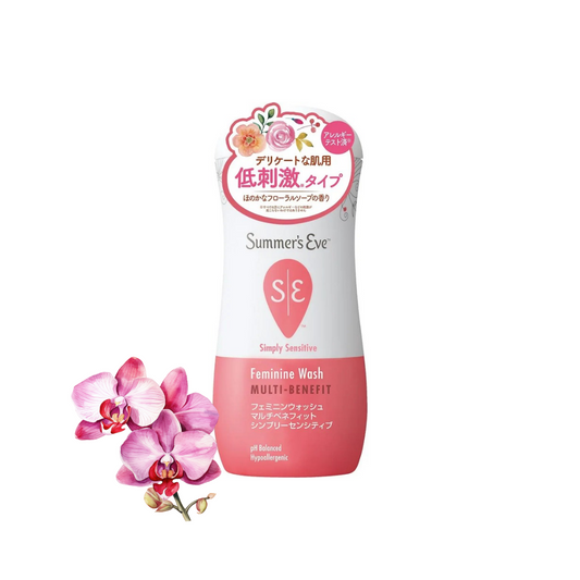 Summers Eve Moisturizer & Sensitive Feminine Wash Orchid Scent 237ML