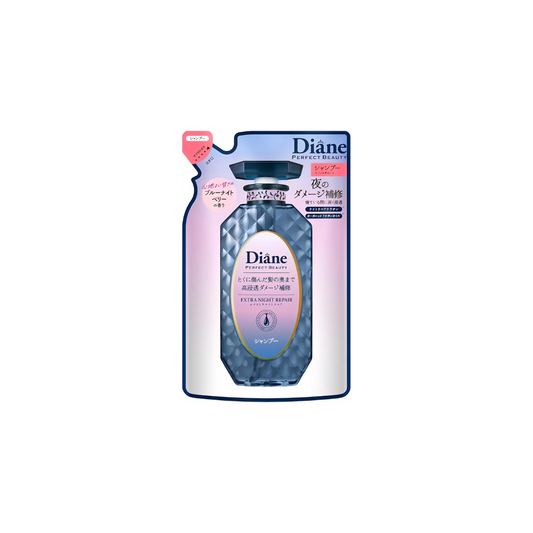 Diane Midnight Berry Scent | Night Repair Damage Hair Shampoo | Refill 330ml