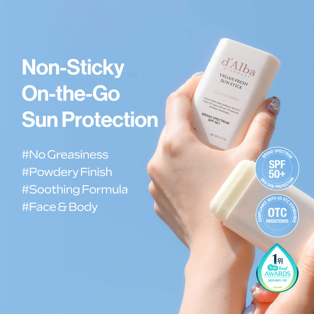 d'Alba Air Fit Vegan Fresh Sun Stick SPF50+ PA++++ | 19g