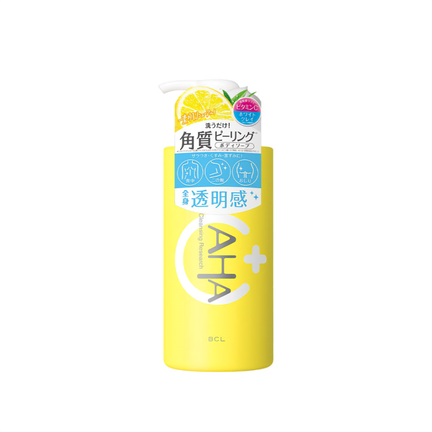 BCL Cleasing Research Sapone esfoliante per il corpo al profumo di agrumi 480ML