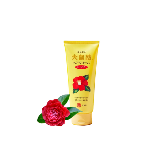 OSHIMA Camellia TSUBAKI Hair Cream | Light Cream | Extra Moist | 160g