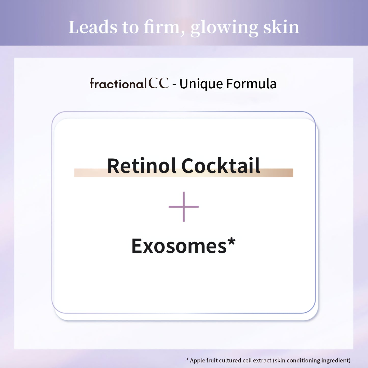 Siero frazionato CC Needle Retinol Exosome
