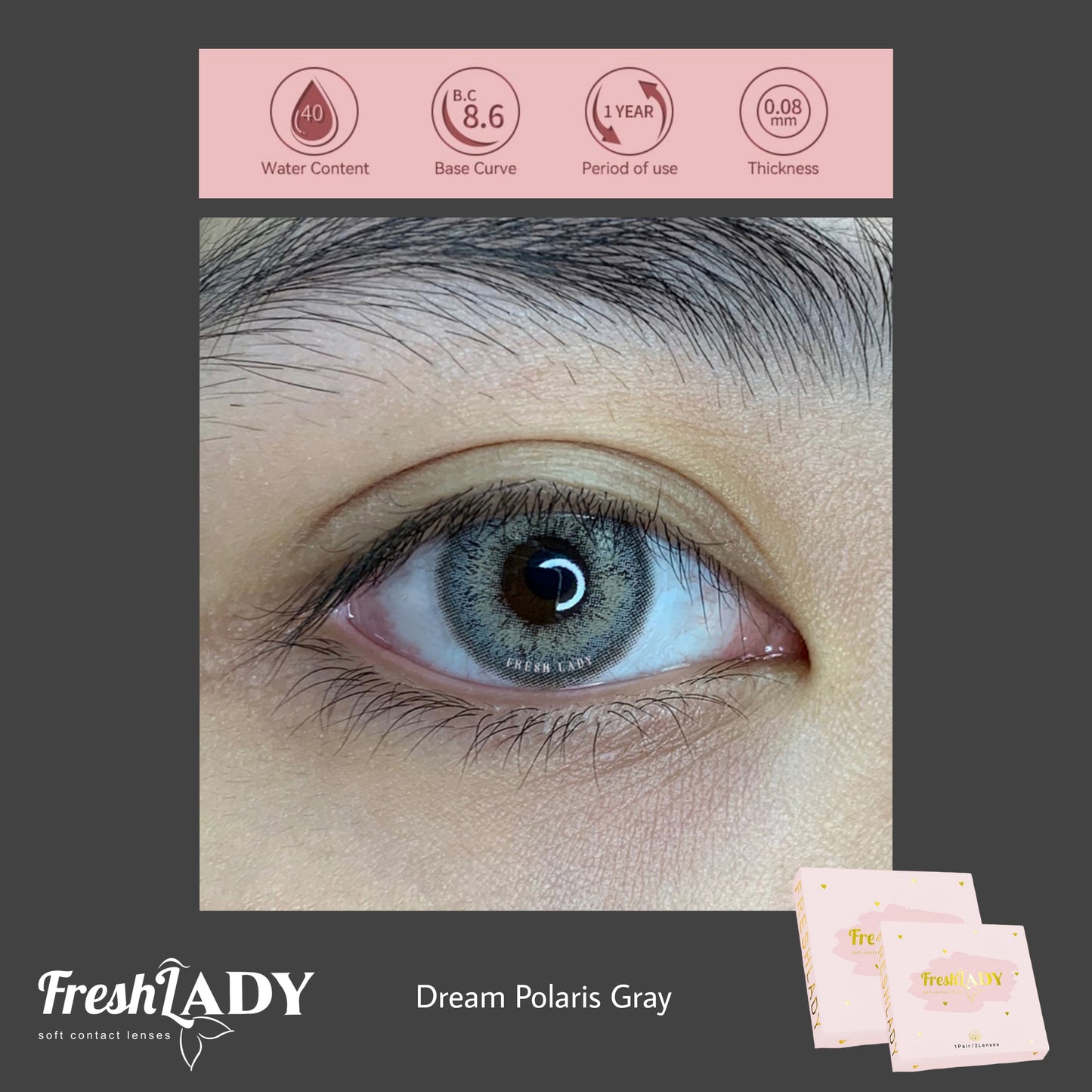 FreshLady Dream Polaris Grigio