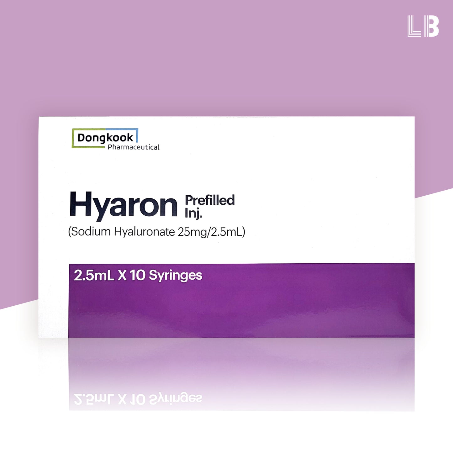 Hyaron Skin Booster | Sodium HyaLuronate | Mesoatherapy| HA | 2.5ML X 10 Syringes