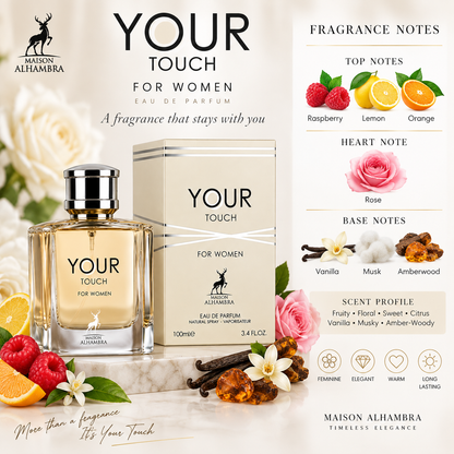 Maison Alhambra Your Touch for Women Eau de Parfum 100ml