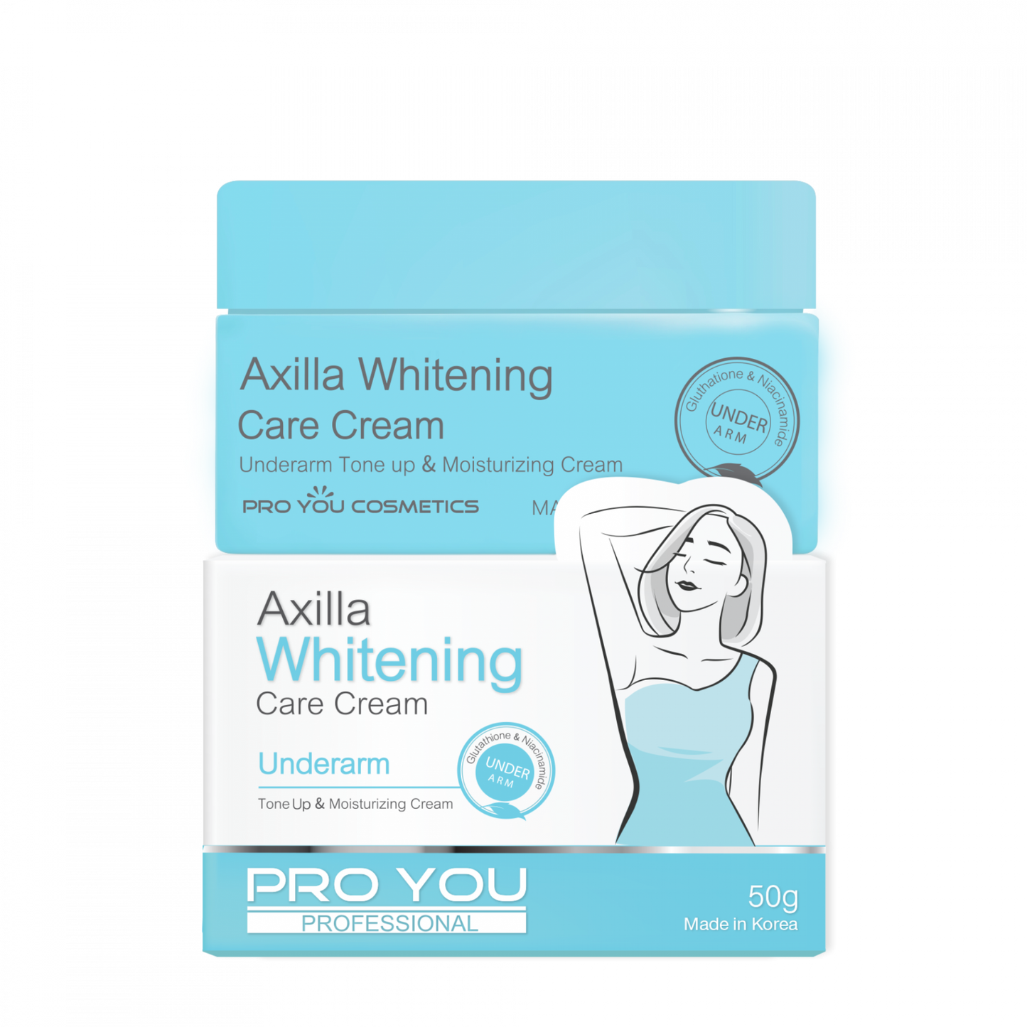 ProYou Axilla Whitening Care Cream (50g) *ขนาดใหม่*