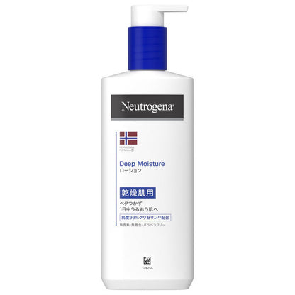 Neutrogena Norwegian Formula Deep Moisture Body Milk for Dry Skin, Fragrance Free, 250g