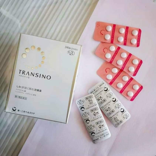 Transino II tablets with Tranexamic acid for Skin whitening