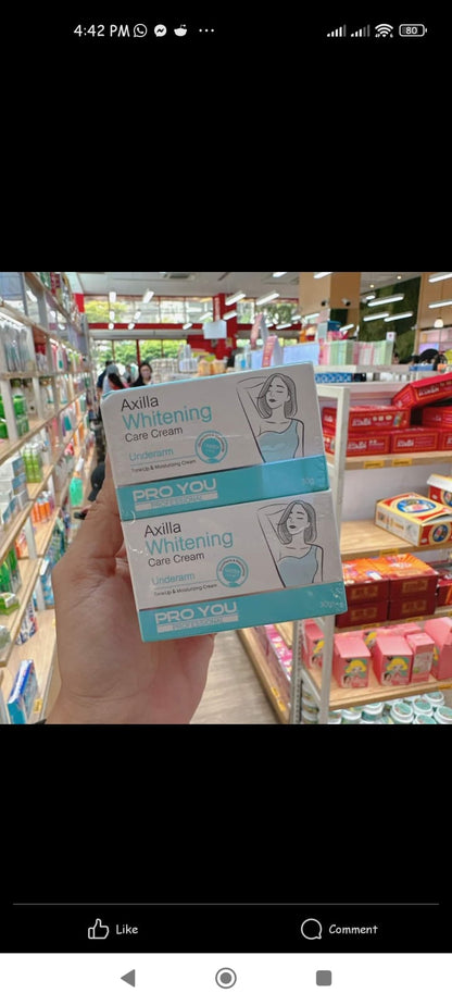 ProYou Axilla Whitening Care Cream (50g) *ขนาดใหม่*