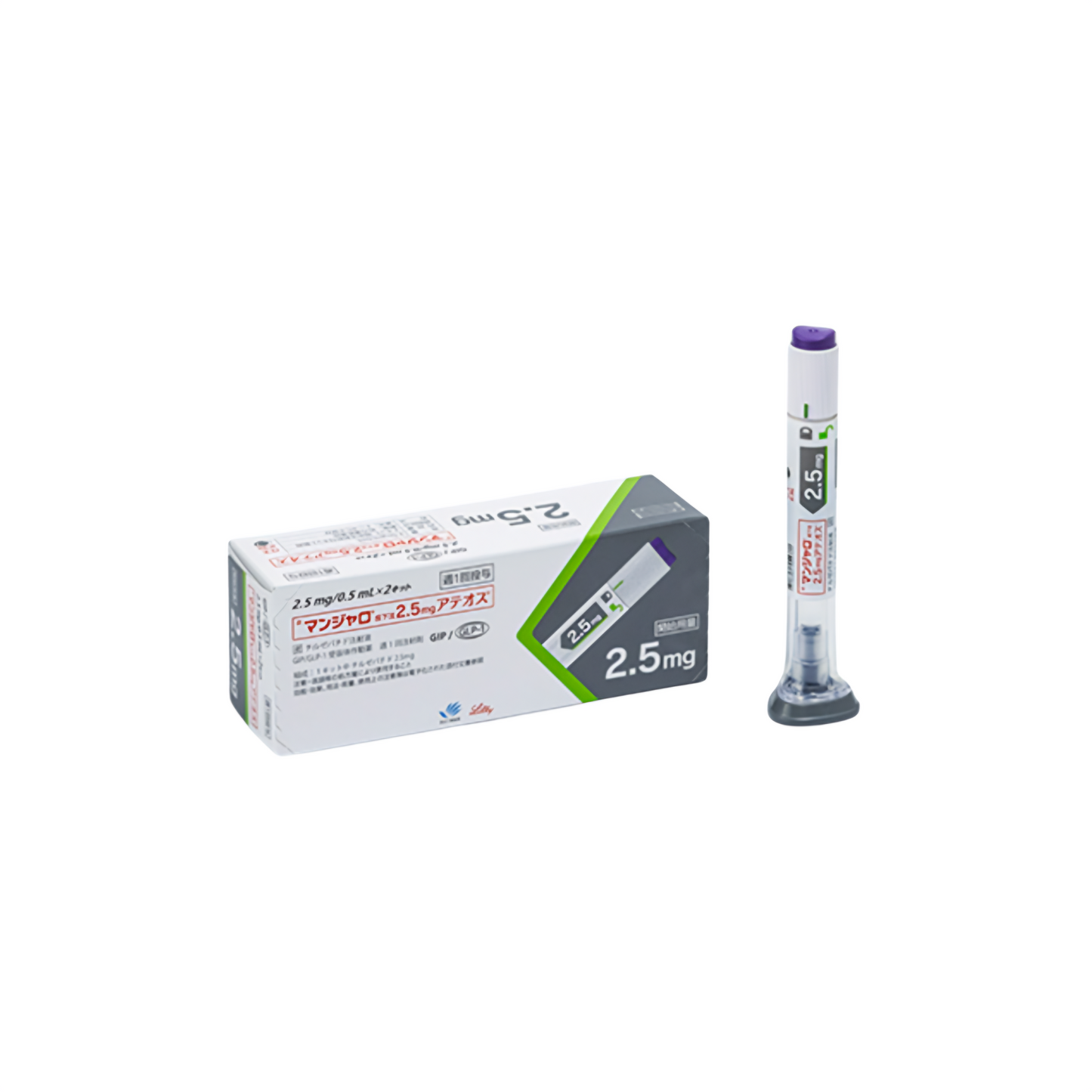 Mounjaro Japan 2.5mg | マンジャロ皮下注2.5mgアテオス R