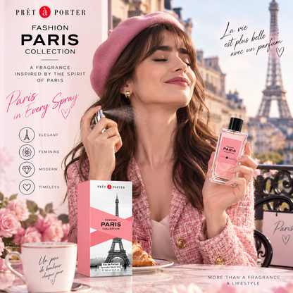 Prêt à Porter Fashion PARIS Collection Eau de Parfum for Women – 100ml