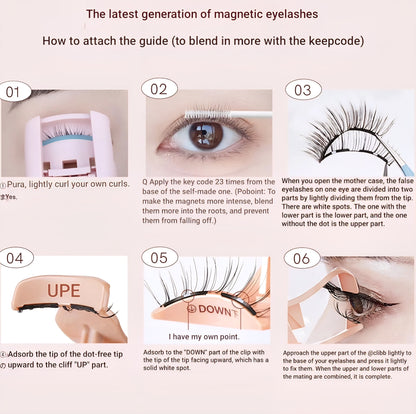 Queen's Power | Galactic Black Curl | Magtenic Eyelashes