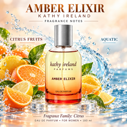 Kathy Ireland | Amber Elixir Eau de Parfum 100ml