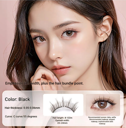 Dazzling Fairy | Misty Black Brown | Magnetic Eyelashes