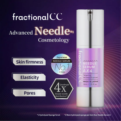 Fractional CC 600,000 Needle Serum AX4 | Retinol | Exosomes | PDRN 30ml