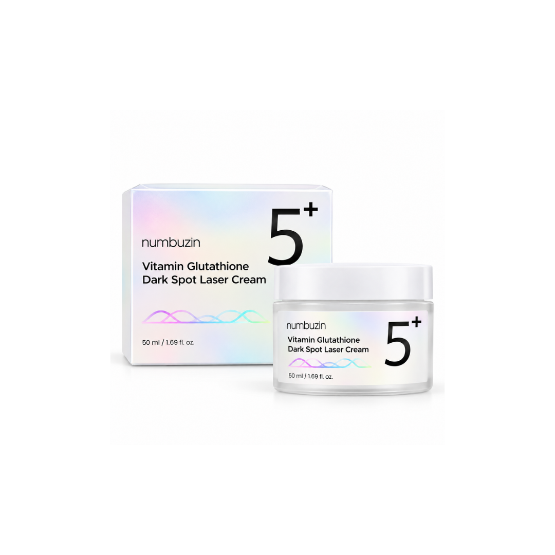 numbuzin No.5+ Vitamin Glutathione Dark Spot Laser Cream 50ml | Korean Skincare