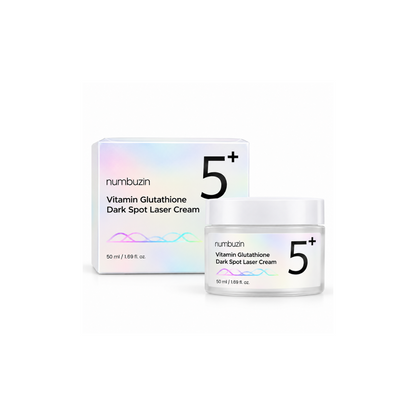 numbuzin No.5+ Vitamin Glutathione Dark Spot Laser Cream 50ml | Korean Skincare