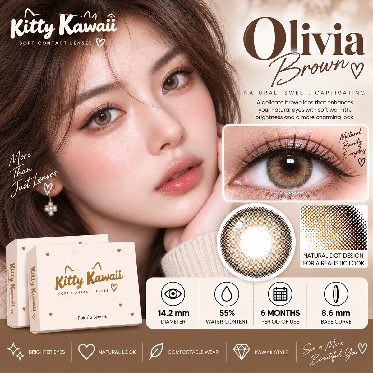 Kitty Kawaii Olivia Brown