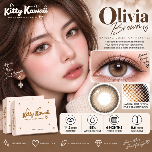 Gattino Kawaii Olivia Brown