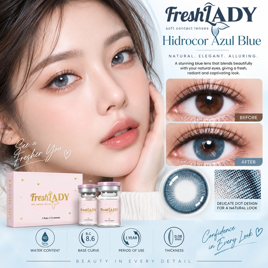 Freshlady Hidrocor Azzurro Blu