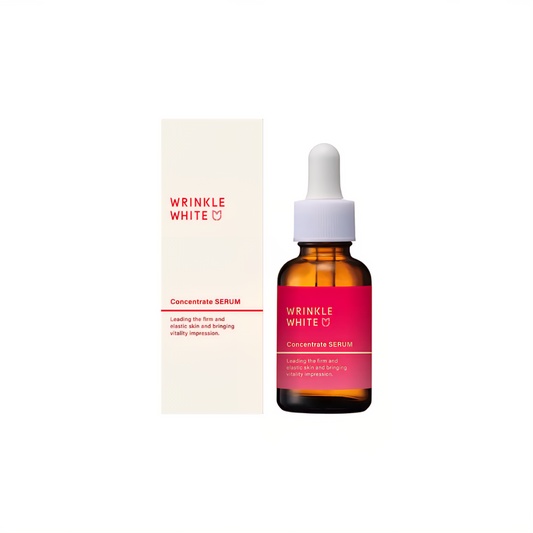 Meishoku Wrinkle White  |  Shiratama Glutathione | Highly Concentraded Serum,  Vitamin C , Niacinamide 15% , Retinol, Exosomes | 33ml