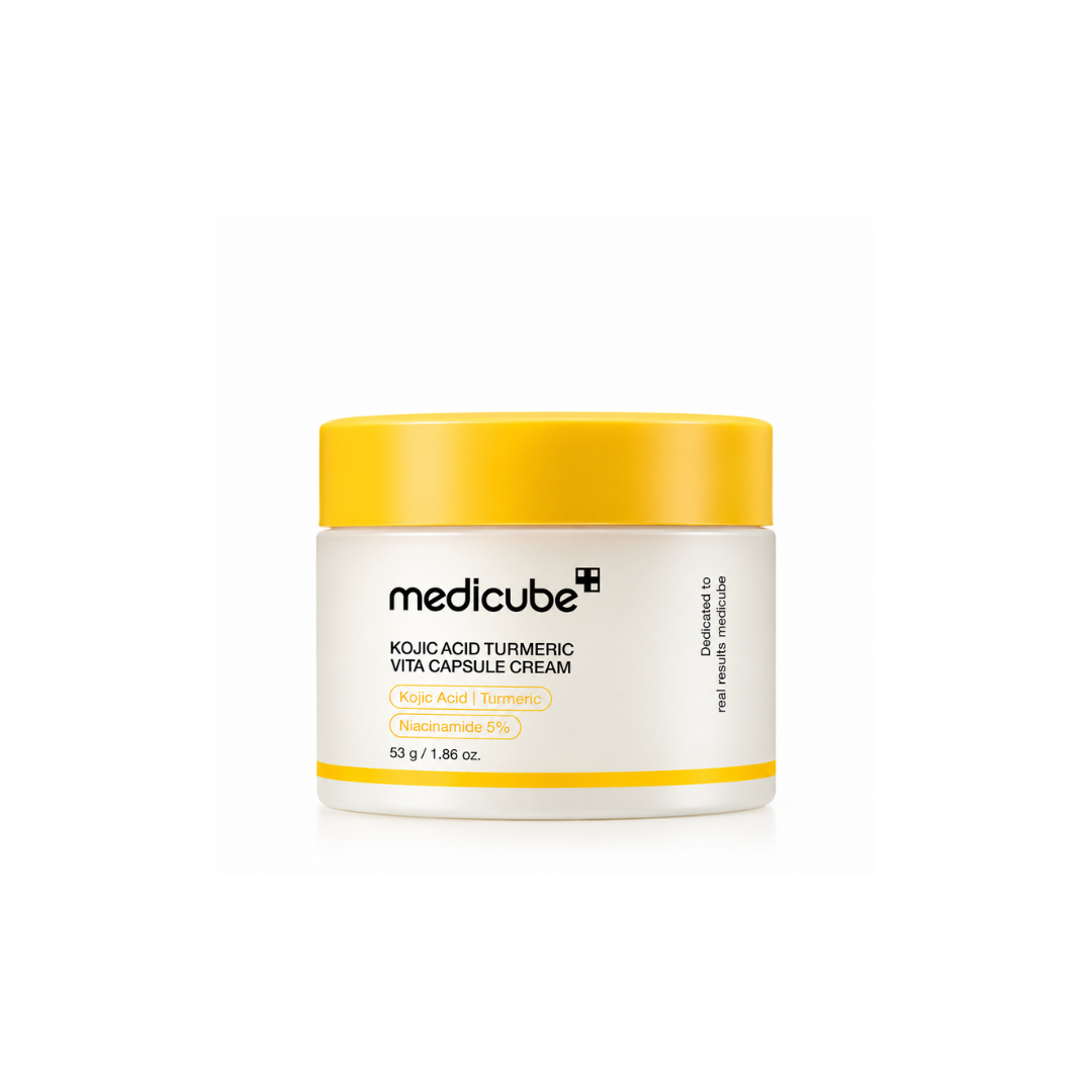 Medicube Kojic Acid Turmeric Vita Capsule Cream 53g | Niacinamide 5% Brightening Cream