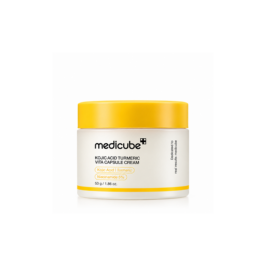 Medicube Kojic Acid Turmeric Vita Capsule Cream 53g | Niacinamide 5% Brightening Cream