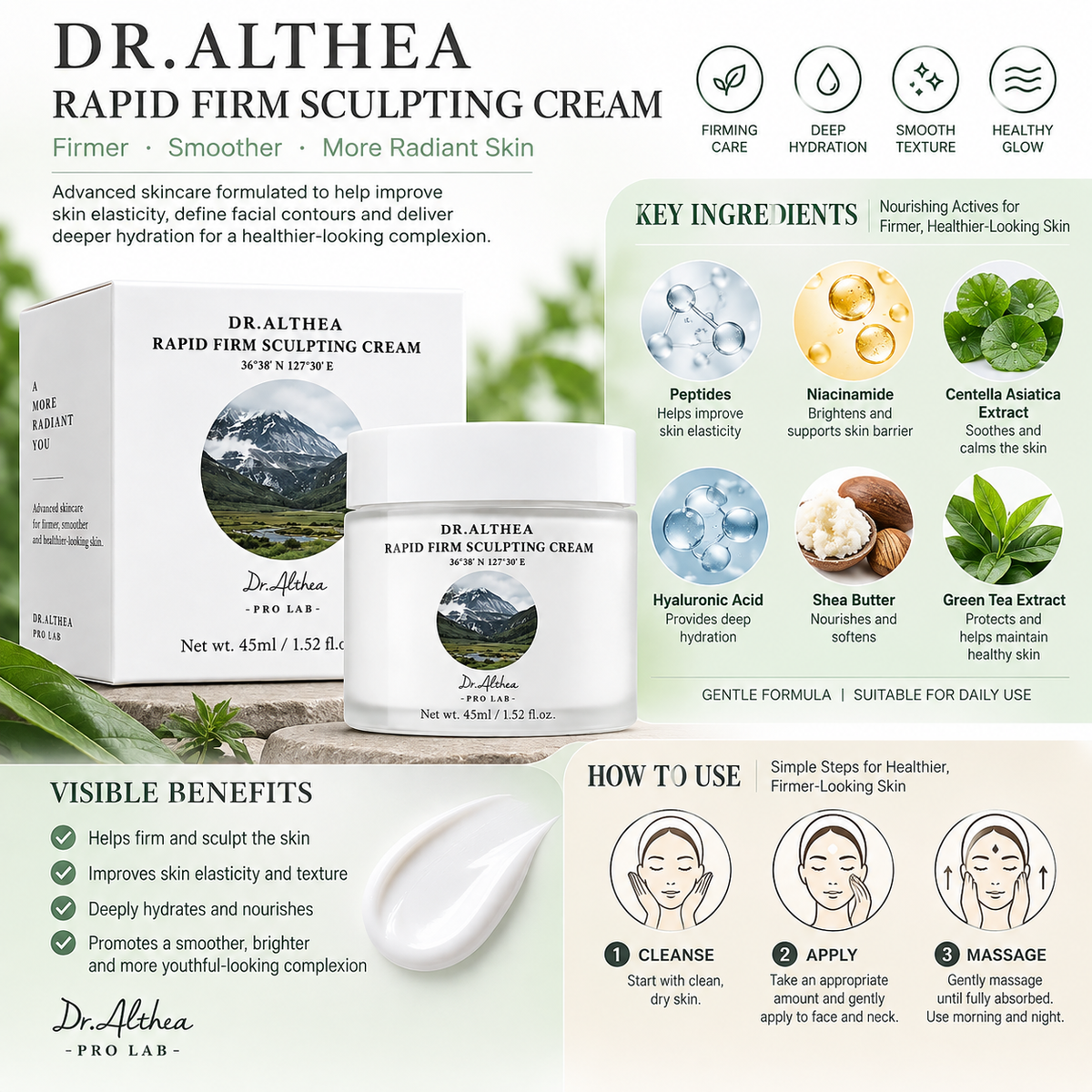 DR.ALTHEA Rapid Firm Sculpting Cream 45ml